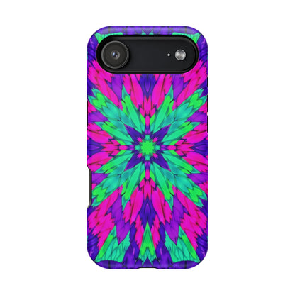Psychedelic Mandala Phone Case - Trippy Art Gift | Colorful Flower Cases for iPhone Lovers