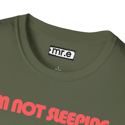 Funny Dad T-Shirt – “I’m Not Sleeping, I’m Resting My Eyes” – Gift for Napping Dads, Husbands & Recliner Kings