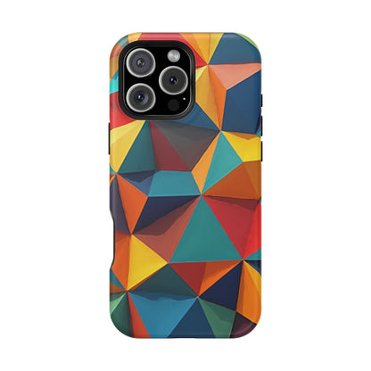 Prism Burst Phone Case for iPhone | Abstract Geometric Slim Protective Cover