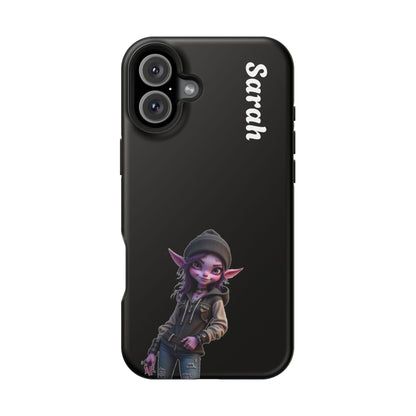 Personalized Elf Phone Case - Custom Name Aesthetic Y2K Gift | Cool Character Cases for Teens & Girls