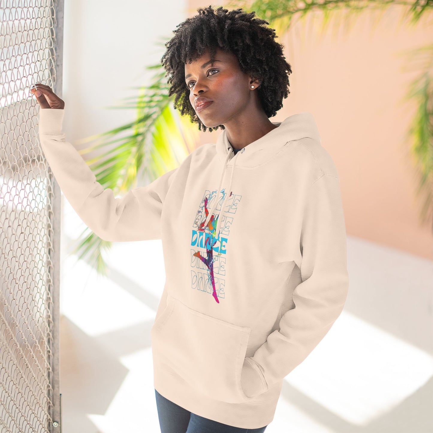 “Dance Dance Dance” Graphic Pullover, Motivational Dancer Gift, Dance Moms Inspired Apparel, Cozy Unisex Hoodie