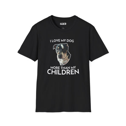 Personalized Pet T-Shirt with Your Furry Friend’s Photo – Custom Dog Cat Hoodie Gift, Personalized Animal Apparel for Pets & Owners