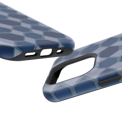 Hexagonal Elegance Phone Case – Stylish Geometric Phone Cover for iPhone & Samsung | Premium Polycarbonate Design with Sleek Minimalist Look | Anti-Slip & Shockproof Protection