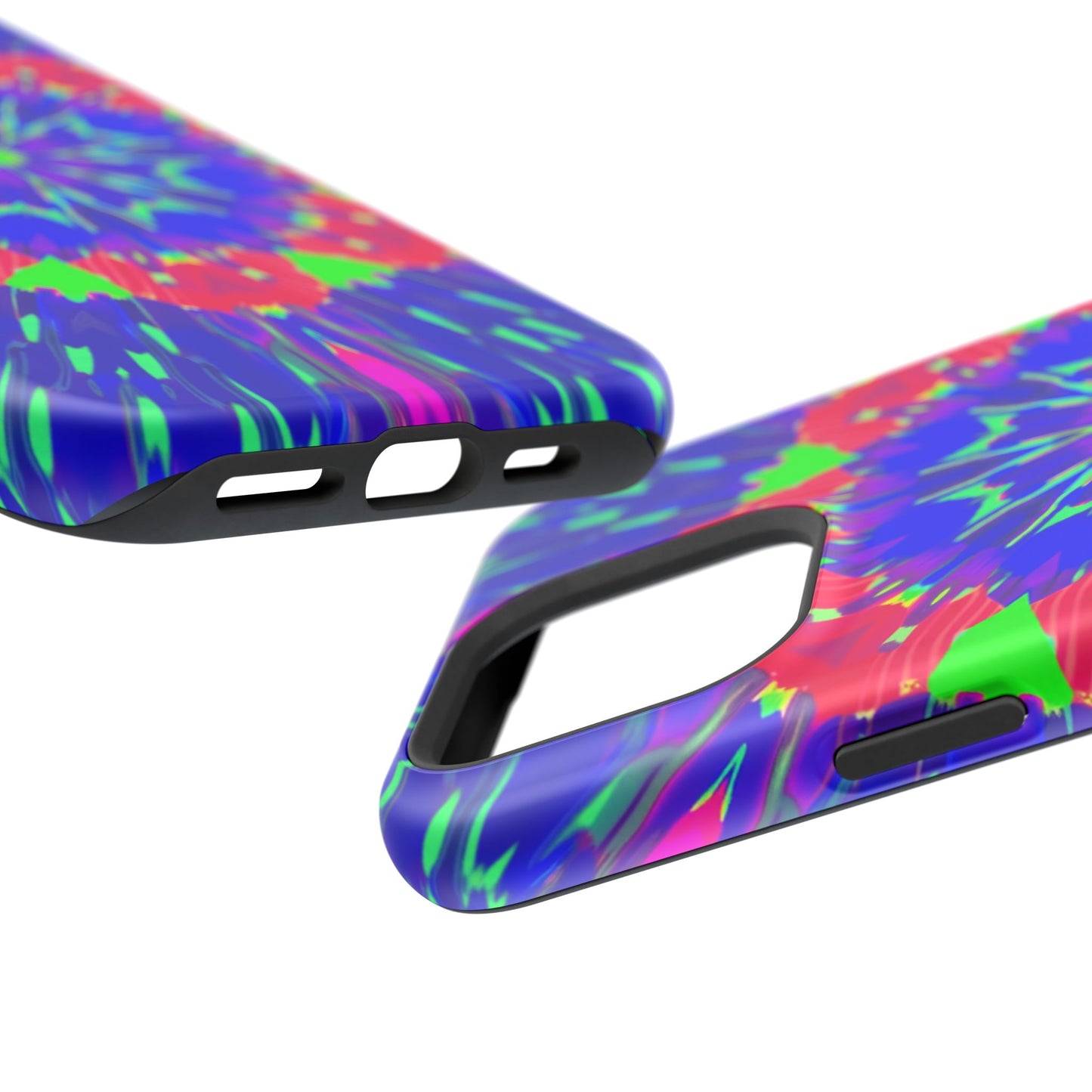 Neon Phone Case - Trippy iPhone Case, Rave Gift Idea, Aesthetic Y2K Accessory
