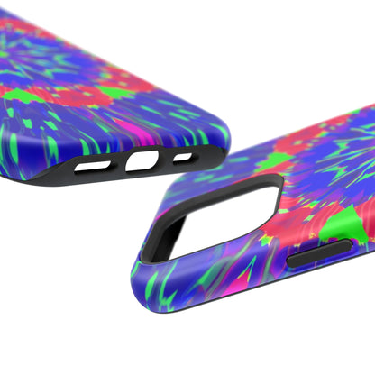 Neon Phone Case - Trippy iPhone Case, Rave Gift Idea, Aesthetic Y2K Accessory