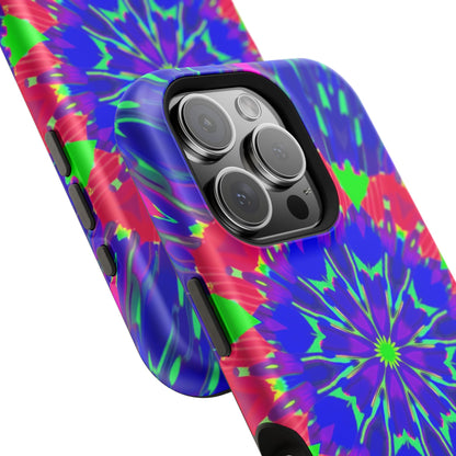Neon Phone Case - Trippy iPhone Case, Rave Gift Idea, Aesthetic Y2K Accessory