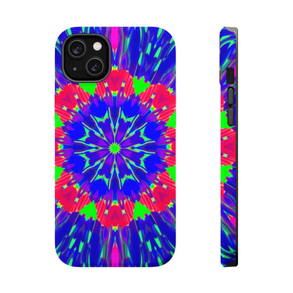 Neon Phone Case - Trippy iPhone Case, Rave Gift Idea, Aesthetic Y2K Accessory