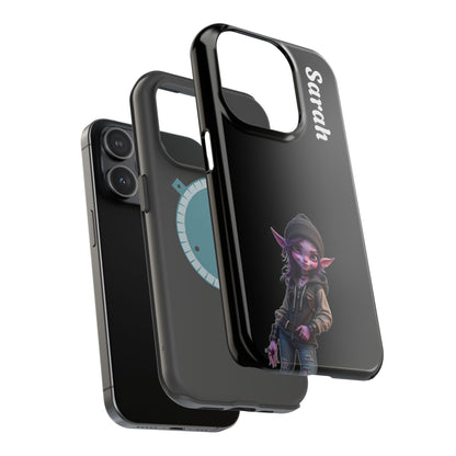 Personalized Elf Phone Case - Custom Name Aesthetic Y2K Gift | Cool Character Cases for Teens & Girls