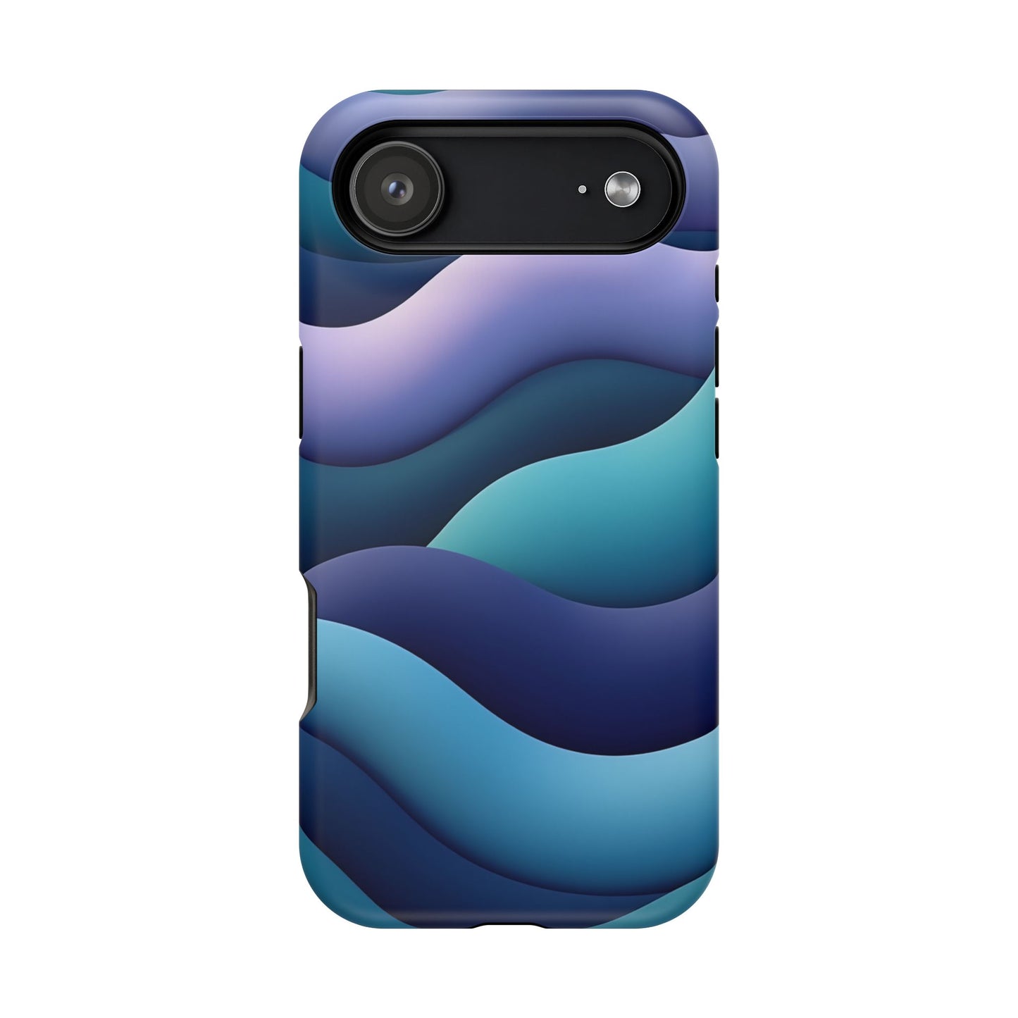 Blue Wave Phone Case - Aesthetic iPhone Case, Calming Gift Idea, Minimalist Summer Accessory