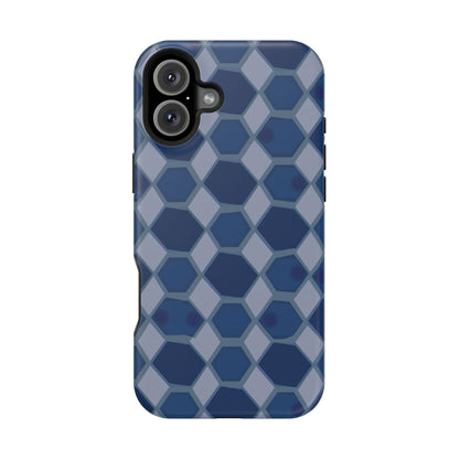 Hexagonal Elegance Phone Case – Stylish Geometric Phone Cover for iPhone & Samsung | Premium Polycarbonate Design with Sleek Minimalist Look | Anti-Slip & Shockproof Protection