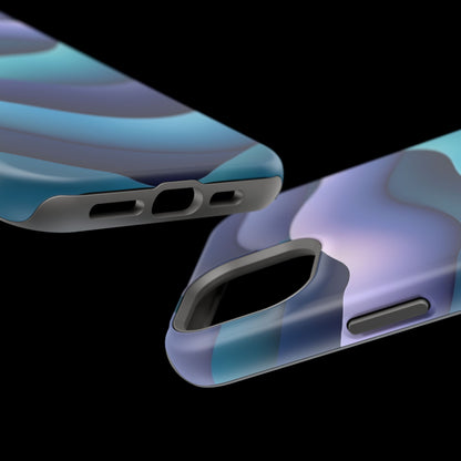 Blue Wave Phone Case - Aesthetic iPhone Case, Calming Gift Idea, Minimalist Summer Accessory