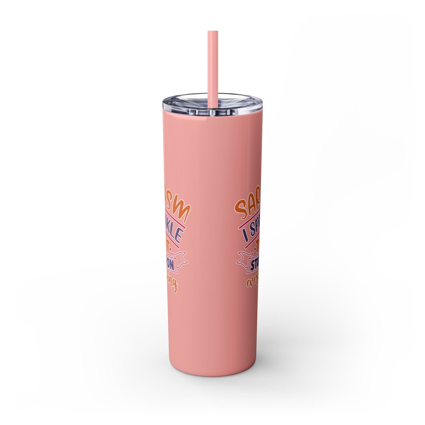 20oz Skinny Tumbler - 'Sarcasm: I Sprinkle That Stuff on Everything' Insulated Drinkware