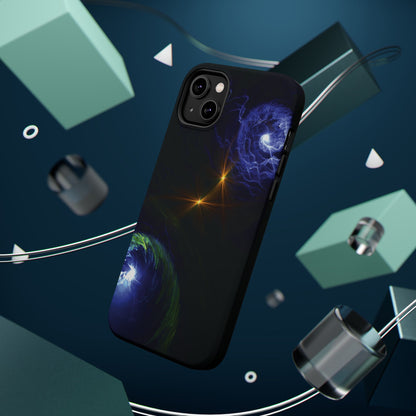 Space Phone Case - Aesthetic iPhone Case | Electric Galaxy Design | Gifts for Him/Her | Trendy Phone Accessories