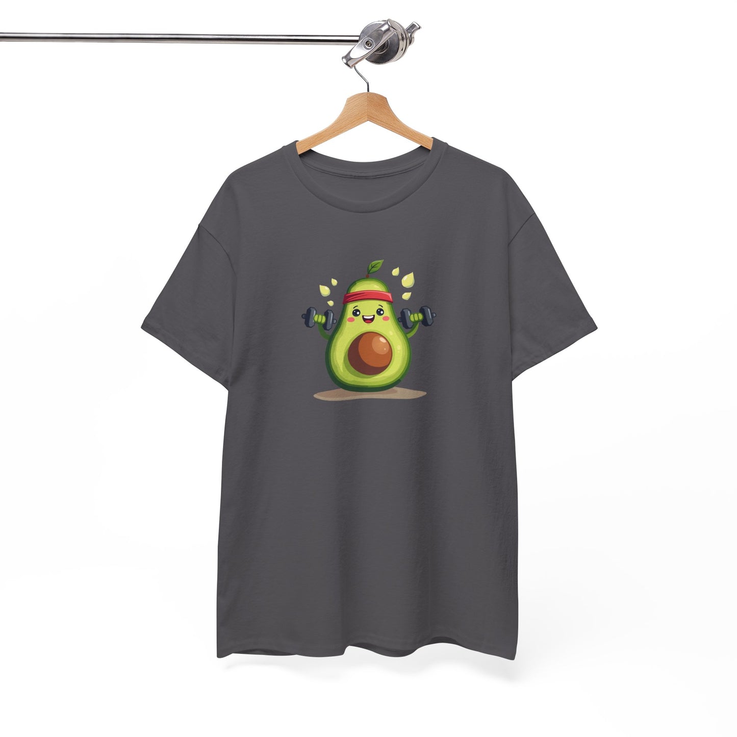 Funny Avocado Workout T-Shirt – “Swolecado” Gym Tee for Fitness Fans & Health Nuts