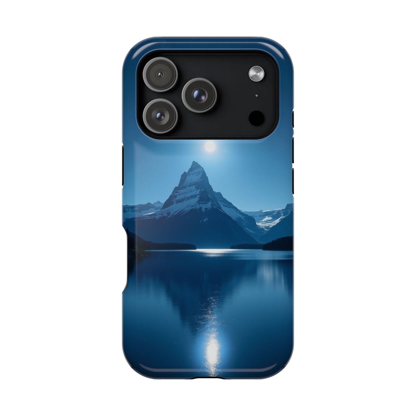 Mountain Lake Phone Case - Scenic Nature Design for iPhone 14-17 | Aesthetic Outdoor Gift