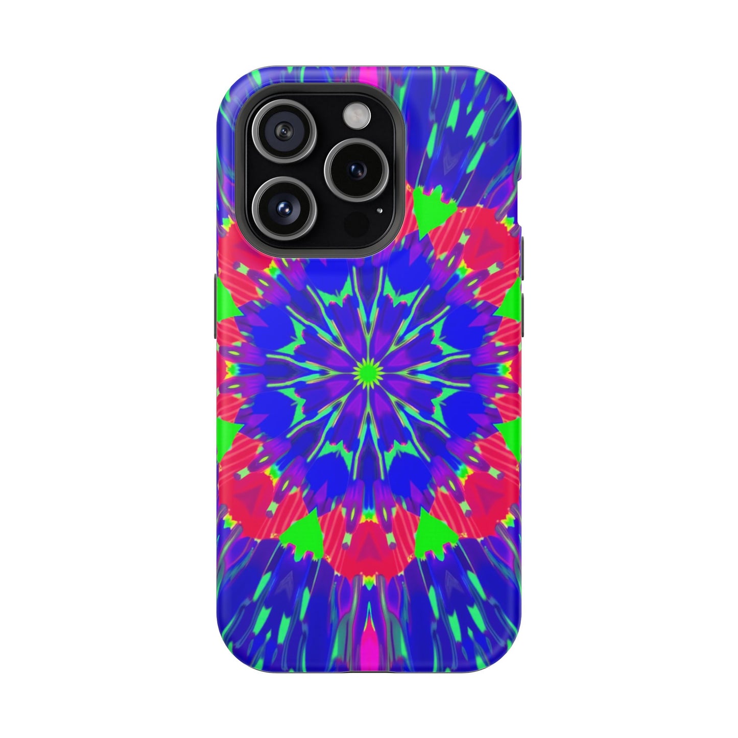 Neon Phone Case - Trippy iPhone Case, Rave Gift Idea, Aesthetic Y2K Accessory