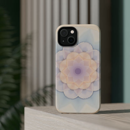 Pastel Mandala Phone Case - Aesthetic iPhone Case, Floral Gift Idea, Spiritual Zen Design