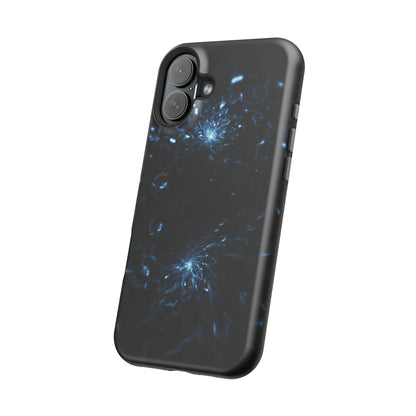 Galaxy Phone Case - Aesthetic iPhone Case | Blue Abstract Energy Design | Gifts for Him/Her | Sci-Fi Tech Vibes