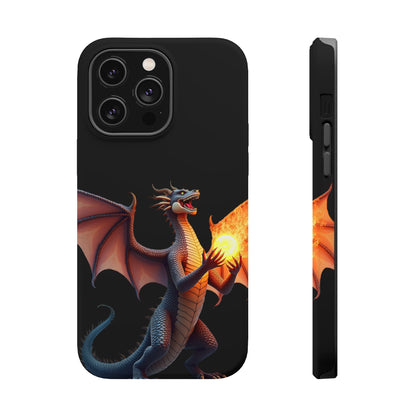 Dragon Fantasy MagSafe® iPhone Tough Case – Stunning Solid Design Protective Cover with Mythical Design