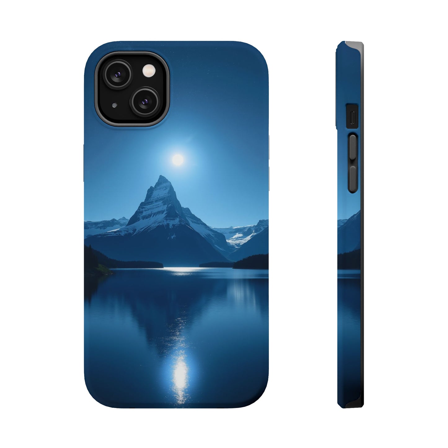Mountain Lake Phone Case - Scenic Nature Design for iPhone 14-17 | Aesthetic Outdoor Gift