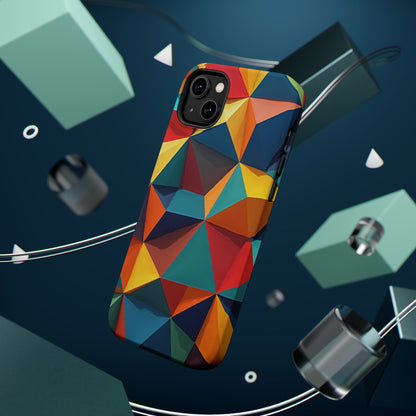 Prism Burst Phone Case for iPhone | Abstract Geometric Slim Protective Cover