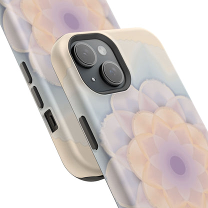 Pastel Mandala Phone Case - Aesthetic iPhone Case, Floral Gift Idea, Spiritual Zen Design