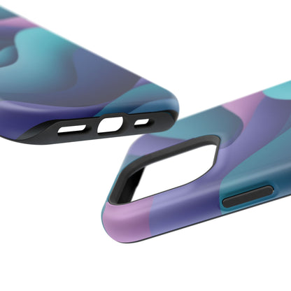 Oceanic Serenity Phone Case - Calming Blue Wave Aesthetic | Nature Inspired Gift Idea
