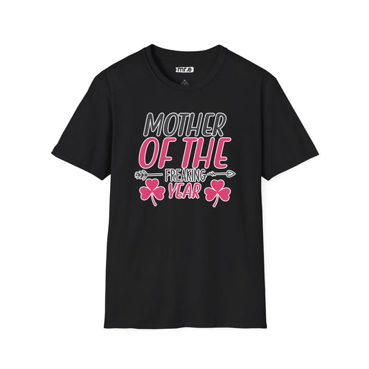 "Mother of the Year" Funny & Stylish Mom T-Shirt – Cute Sassy Motherhood Gift Tee for Real-Life Superheroes