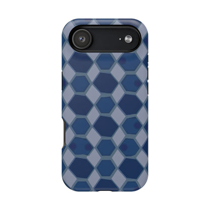 Hexagonal Elegance Phone Case – Stylish Geometric Phone Cover for iPhone & Samsung | Premium Polycarbonate Design with Sleek Minimalist Look | Anti-Slip & Shockproof Protection