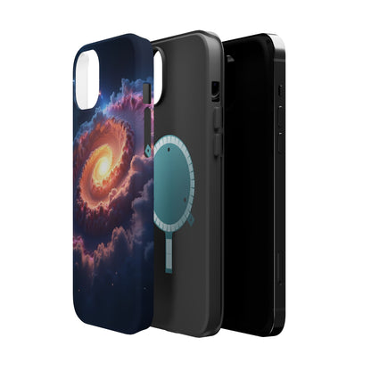 Galaxy Phone Case - Stellar Bloom Nebula Aesthetic iPhone Cover - Space Lover Gift Idea