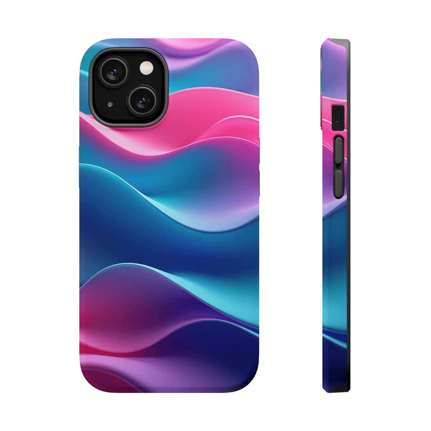 Aesthetic Wave Phone Case - Pastel iPhone Case, Cute Tumbler Gift Idea, Soft Girl Design