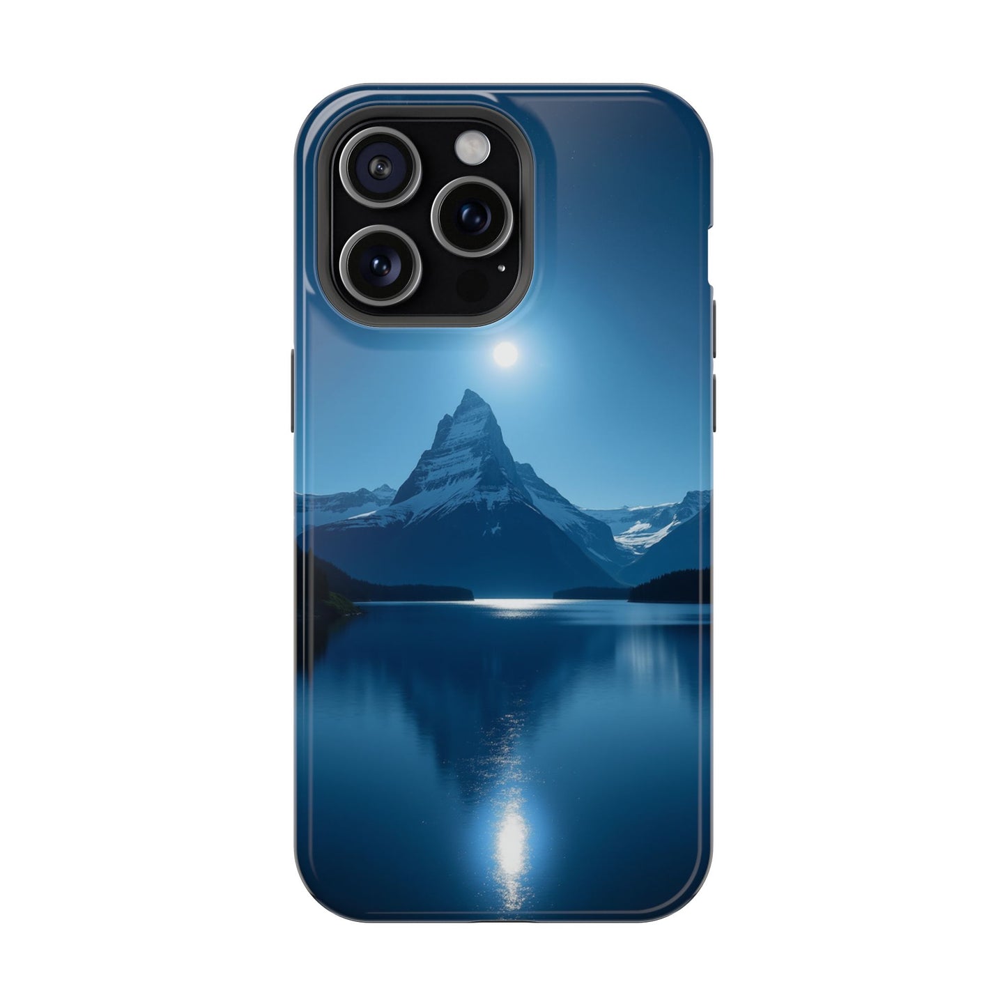 Mountain Lake Phone Case - Scenic Nature Design for iPhone 14-17 | Aesthetic Outdoor Gift