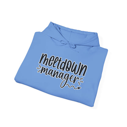 Meltdown Manager Hoodie – Fun & Relatable for Stress Managers