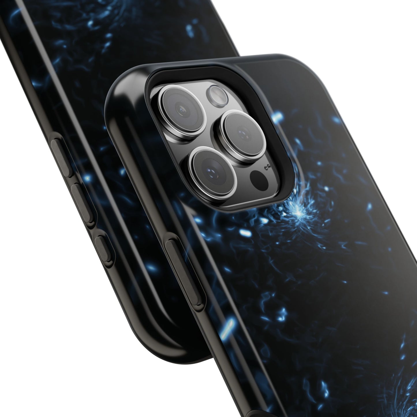 Galaxy Phone Case - Aesthetic iPhone Case | Blue Abstract Energy Design | Gifts for Him/Her | Sci-Fi Tech Vibes