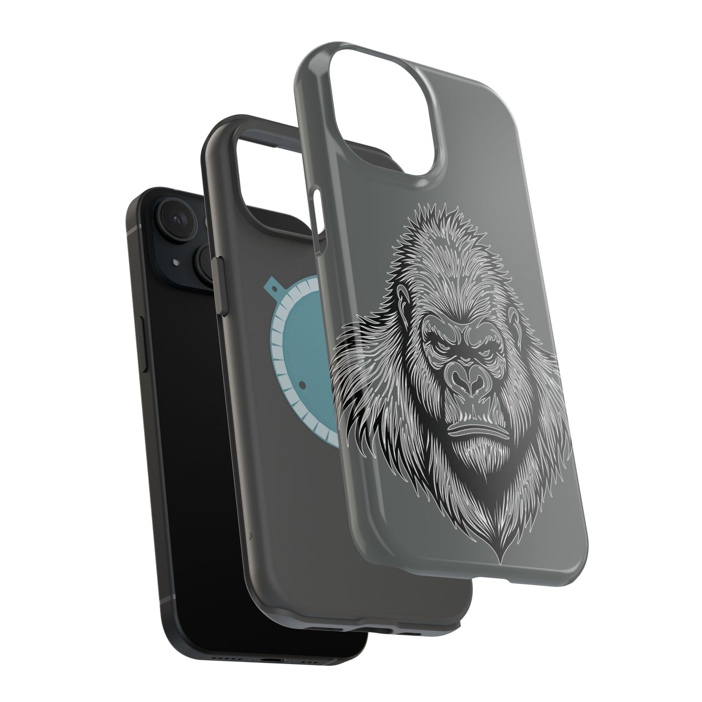 Gorilla Phone Case - Powerful Silverback Design | Protective & Stylish Cases for Men & Women