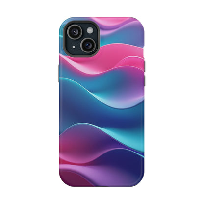 Aesthetic Wave Phone Case - Pastel iPhone Case, Cute Tumbler Gift Idea, Soft Girl Design
