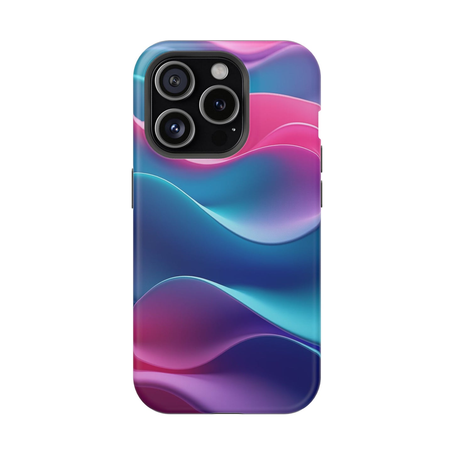 Aesthetic Wave Phone Case - Pastel iPhone Case, Cute Tumbler Gift Idea, Soft Girl Design