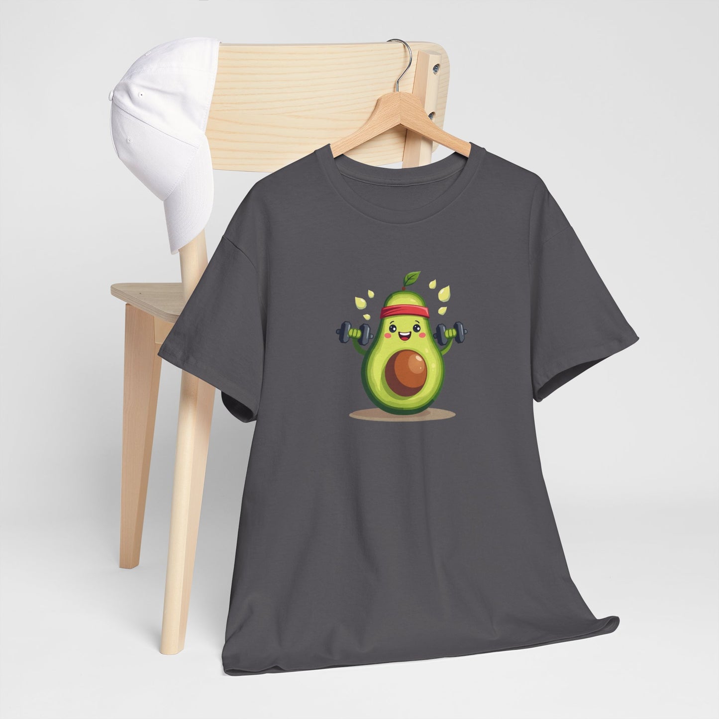 Funny Avocado Workout T-Shirt – “Swolecado” Gym Tee for Fitness Fans & Health Nuts