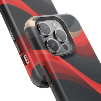 Dynamic Elegance Phone Case - Bold Wave Design | Trendy Aesthetic Gift Idea