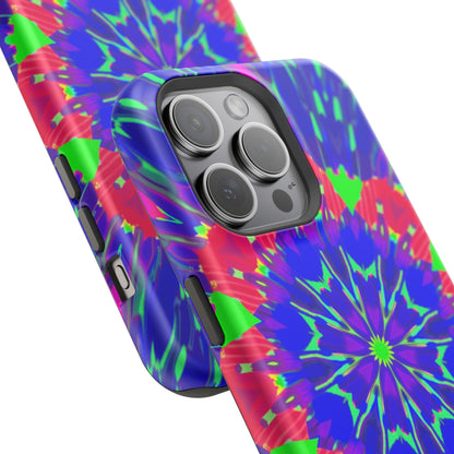 Neon Phone Case - Trippy iPhone Case, Rave Gift Idea, Aesthetic Y2K Accessory