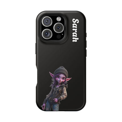 Personalized Elf Phone Case - Custom Name Aesthetic Y2K Gift | Cool Character Cases for Teens & Girls