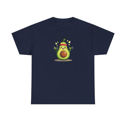 Funny Avocado Workout T-Shirt – “Swolecado” Gym Tee for Fitness Fans & Health Nuts