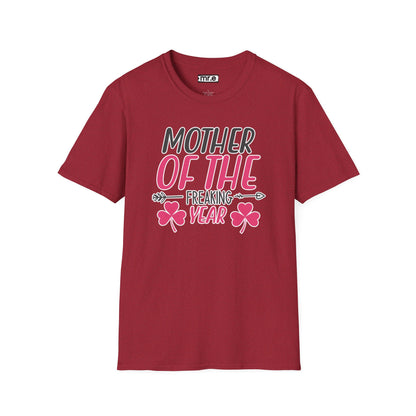 "Mother of the Year" Funny & Stylish Mom T-Shirt – Cute Sassy Motherhood Gift Tee for Real-Life Superheroes