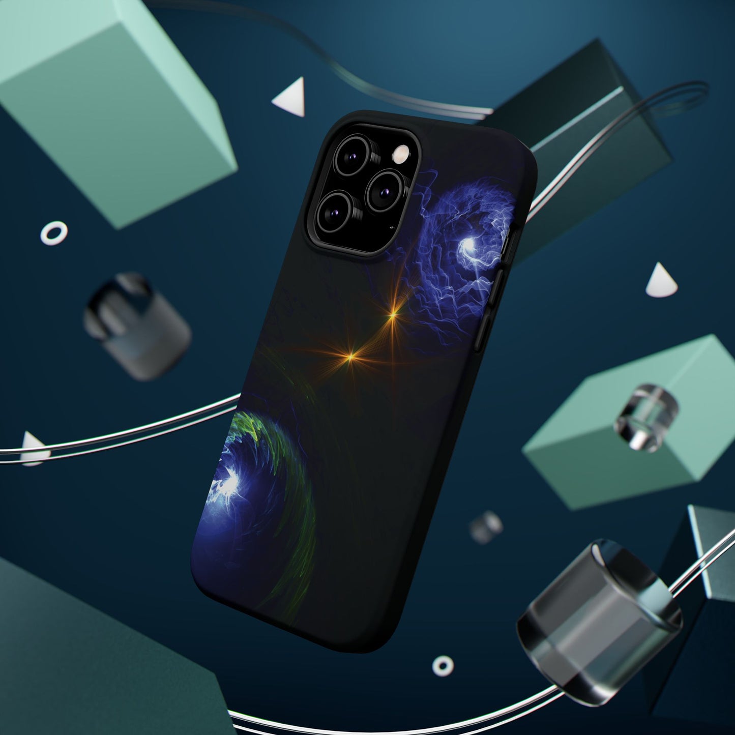 Space Phone Case - Aesthetic iPhone Case | Electric Galaxy Design | Gifts for Him/Her | Trendy Phone Accessories