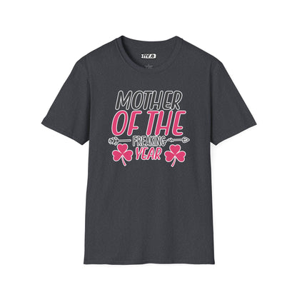"Mother of the Year" Funny & Stylish Mom T-Shirt – Cute Sassy Motherhood Gift Tee for Real-Life Superheroes