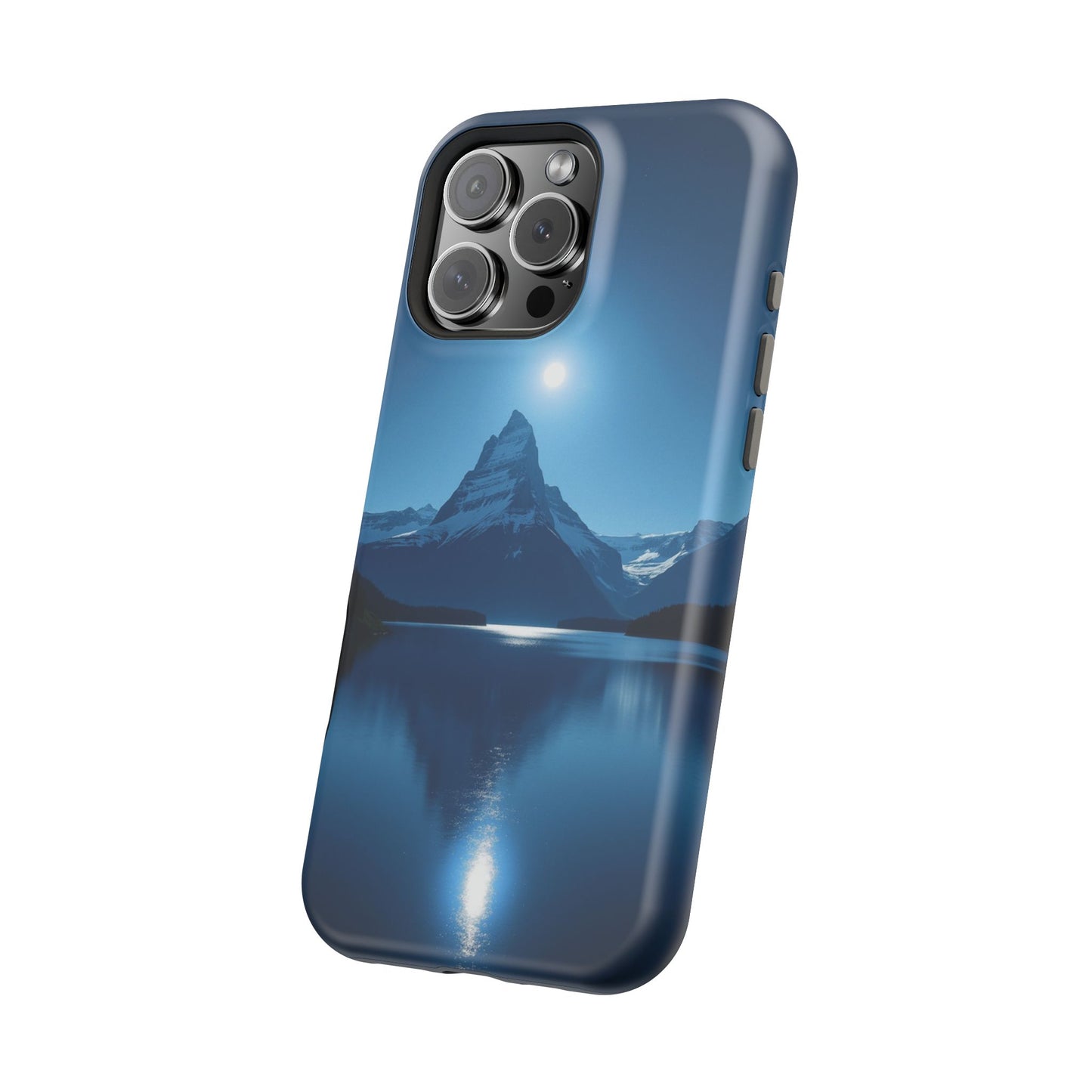 Mountain Lake Phone Case - Scenic Nature Design for iPhone 14-17 | Aesthetic Outdoor Gift