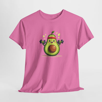 Funny Avocado Workout T-Shirt – “Swolecado” Gym Tee for Fitness Fans & Health Nuts
