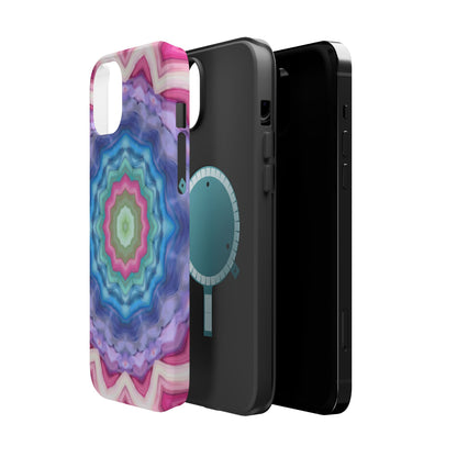 Abstract Phone Case - Psychedelic iPhone Case, Colorful Gift Idea, Unique Pattern Design