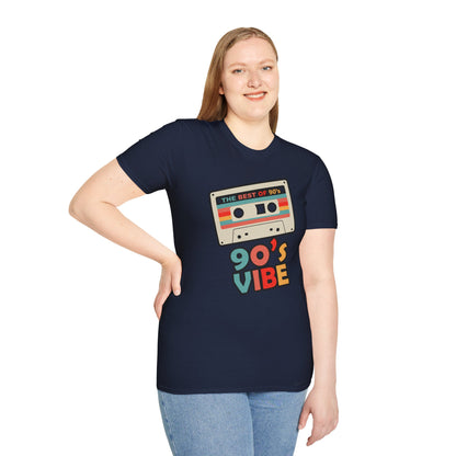 90’s Vibe T-Shirt – Cool Retro Cassette Design for 90s Fans