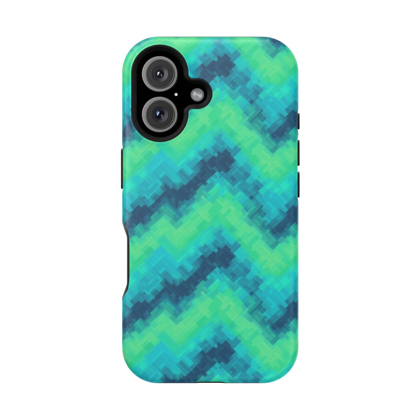 8-Bit Wave Phone Case for iPhone | Retro Pixel Art Slim Protective Cover